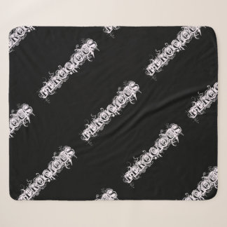 Couverture Sherpa Police de caractères de style tatouage FEROCIOUS
