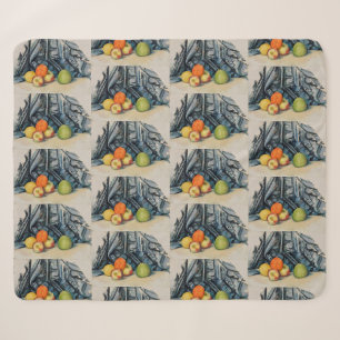 Couverture Sherpa Pommes de Cézanne et Tissu Art de Vie Still Nature