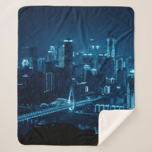 Couverture Sherpa Pont et l'architecture urbaine de ville la nuit à 