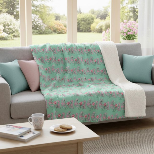 Couverture Sherpa Pony Sherpa Blanket (Créateur téléchargé)