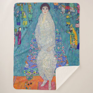 Couverture Sherpa Portrait d'Elisabeth Lederer, Gustav Klimt