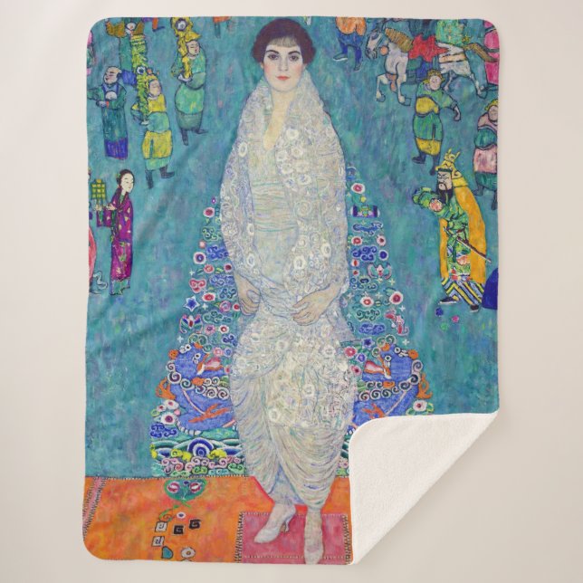 Couverture Sherpa Portrait d'Elisabeth Lederer, Gustav Klimt (Devant)