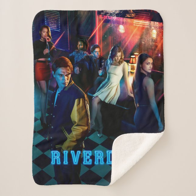 Couverture Sherpa Poster de Riverdale Inside Pop's Diner (Devant)