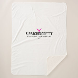 Couverture Sherpa pour enterrement de vie de jeune