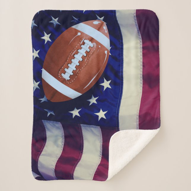 Couverture Sherpa Pour La Campagne Et Le Football Sherpa Blanket (Devant)
