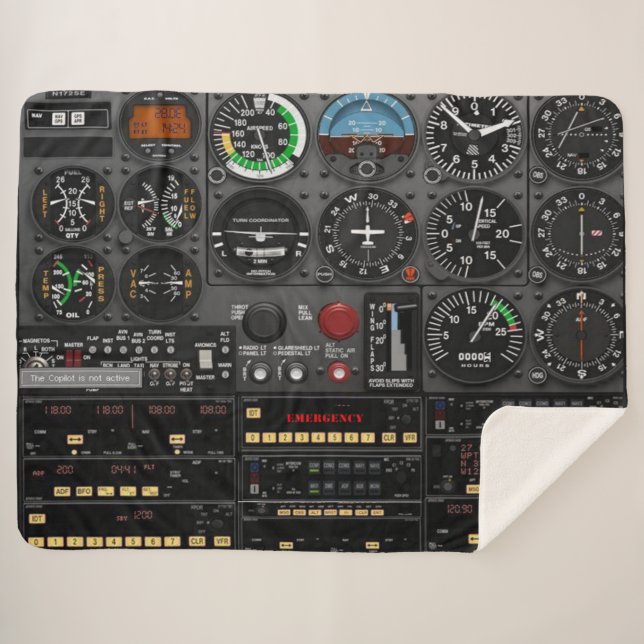 Couverture Sherpa Pour le pilote qui a tout (Devant (Horizontal))
