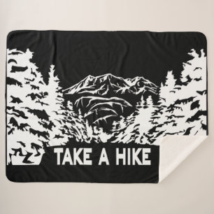 Couverture Sherpa Prenez une citation Hippique paysage montagnard mo