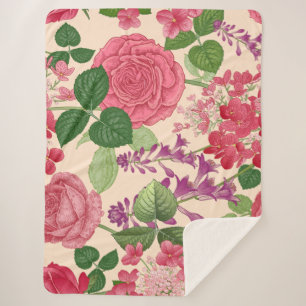 Couverture Sherpa printemps