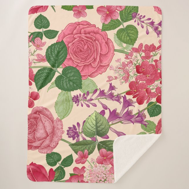 Couverture Sherpa printemps (Devant)