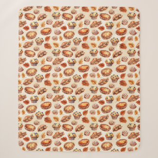 Couverture Sherpa Produits de boulangerie d'automne