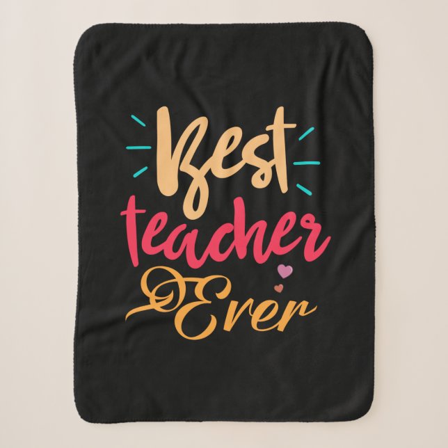 Couverture Sherpa Professeur Art Meilleur enseignant (Devant)