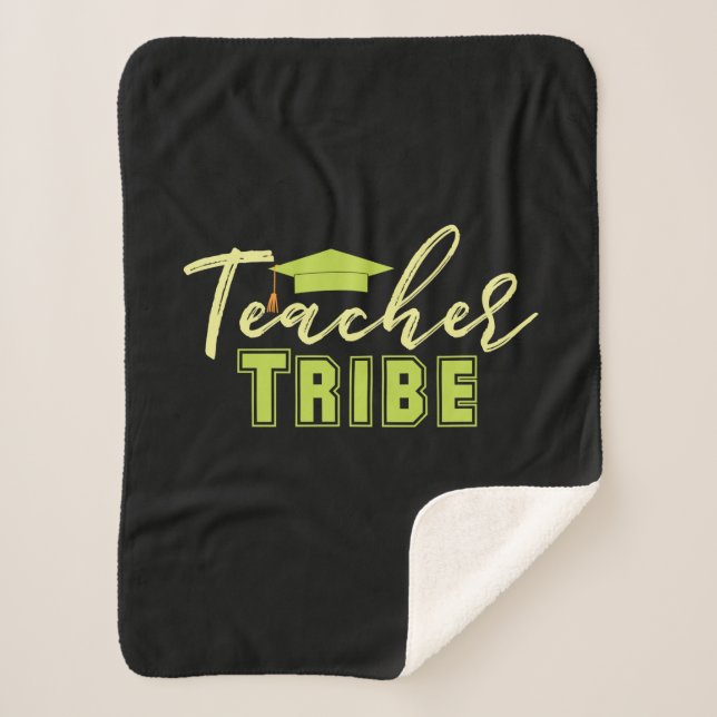 Couverture Sherpa Professeur Cadeaux | Tribu des enseignants (Devant)