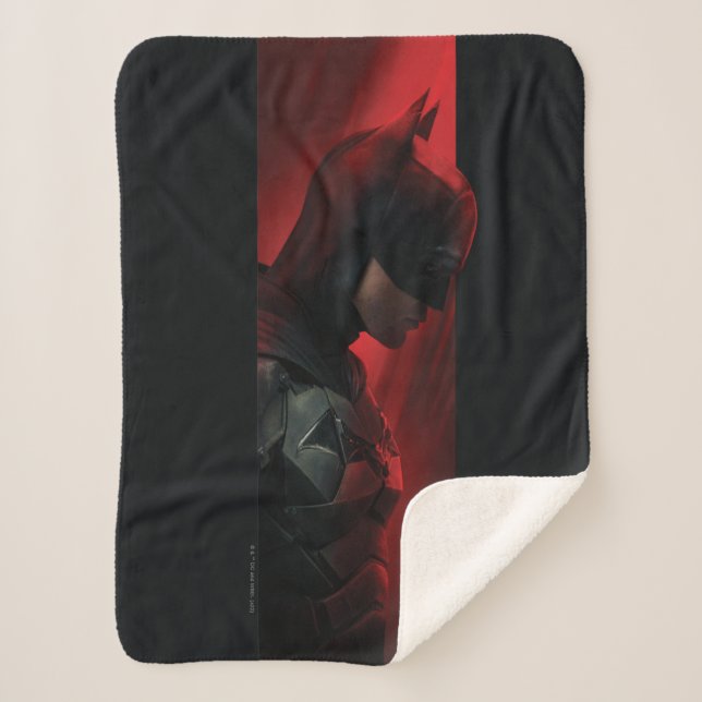 Couverture Sherpa Profil Batman Red Bar (Devant)