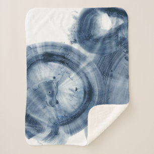 Couverture Sherpa Quasars - cercles bleus noirs d'encre