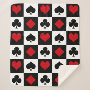 Couverture Sherpa Quatre combinaisons de cartes