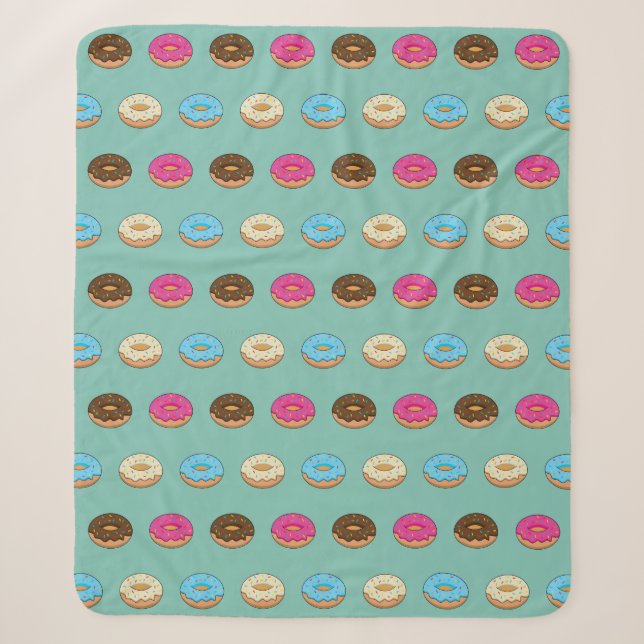 Couverture Sherpa Quatre Motifs Assortis (Devant)