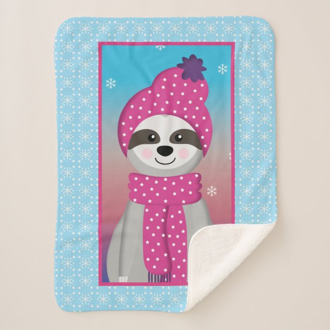 Couverture Sherpa Racon d'hiver (Devant)