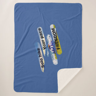 Couverture Sherpa Randonnée en solo, votre rythme, votre rythme, vot