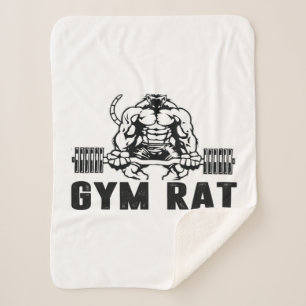 Couverture Sherpa Rat de salle de sport