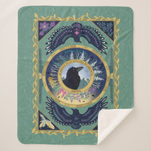 Couverture Sherpa Ravens Sherpa Blanket