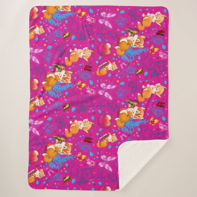 Couverture Sherpa renard et papillon (Devant)