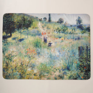 Couverture Sherpa Renoir - Chemin montant dans les hautes herbes