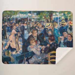 Couverture Sherpa Renoir - Danse au Moulin de la Galette