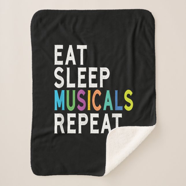 Couverture Sherpa Répéter les comédies musicales du sommeil (Devant)