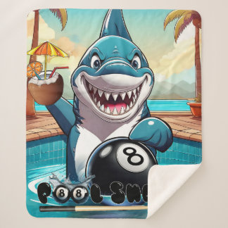 Couverture Sherpa Requin de Piscine