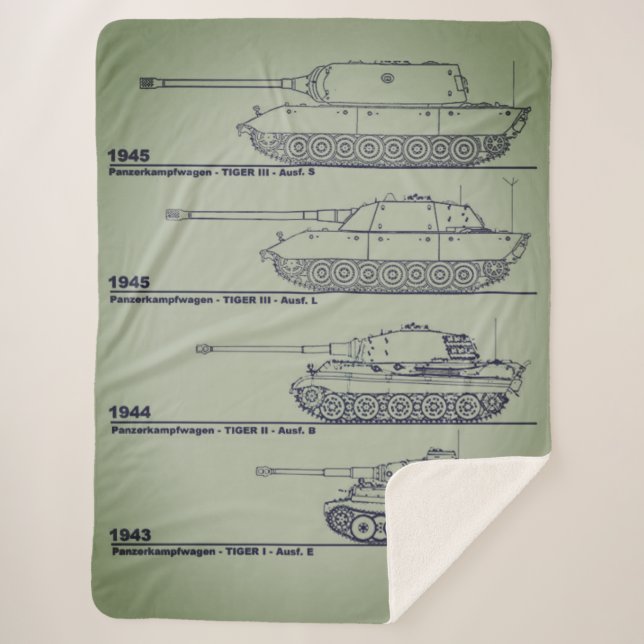 COUVERTURE SHERPA RÉSERVOIRS D'ALLEMAND DE 2ÈME GUERRE MONDIALE (Devant)