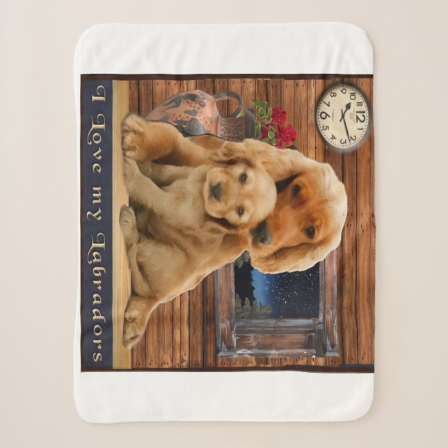 Couverture Sherpa Retriever du Labrador (Devant)