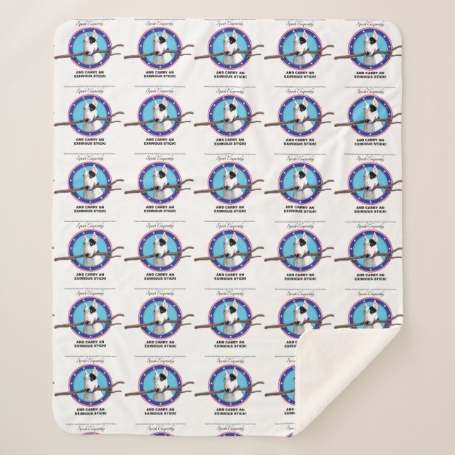 Couverture Sherpa Rex The TV Terrier, Rex bkanket (Devant)