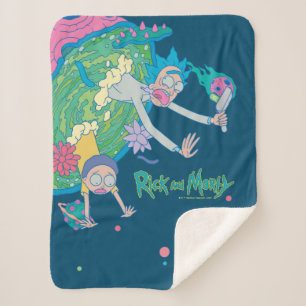 Couverture Sherpa RICK ET MORTY™   Décrochage du portail infecté