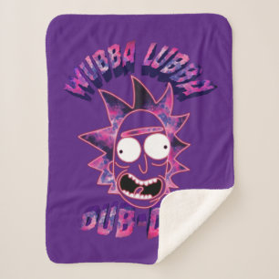Couverture Sherpa RICK ET MORTY™ Dub-Dub Lubba Wubba