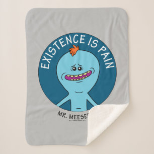Couverture Sherpa RICK ET MORTY™   L'Existence Est Une Douleur