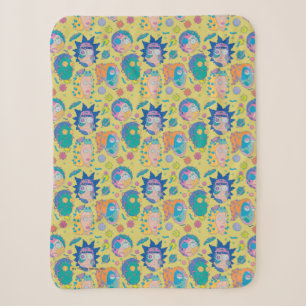 Couverture Sherpa RICK ET MORTY™   Motif de famille Smith infecté