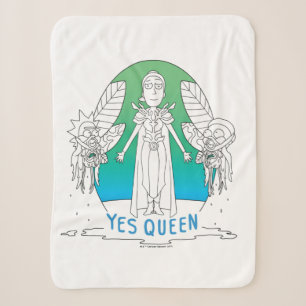 Couverture Sherpa RICK ET MORTY™   Oui Reine