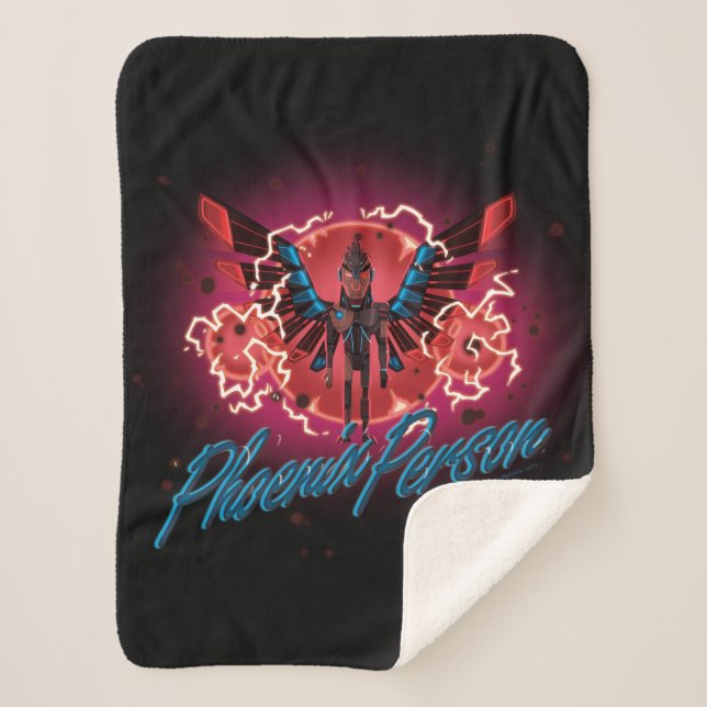 Couverture Sherpa RICK ET MORTY™ | Phoenix (Devant)