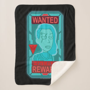 Couverture Sherpa RICK ET MORTY™   Poster Recherché Space Beth