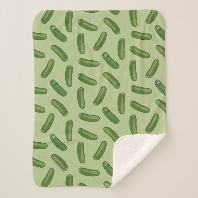 Couverture Sherpa RICK ET MORTY™ | Retourner La Touche (Devant)