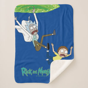 Couverture Sherpa RICK ET MORTY™ Sortie du portail