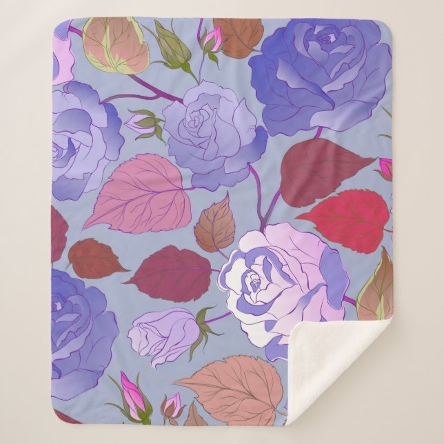 Couverture Sherpa Rose 29 (Devant)