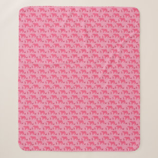 Couverture Sherpa Rose Triste Vaches Ranch Occiden