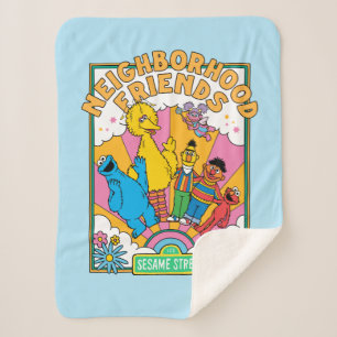 Couverture Sherpa Rue Sésame Amis de voisinage