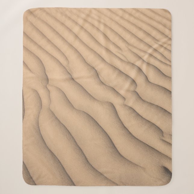 Couverture Sherpa sable Brown (Devant)
