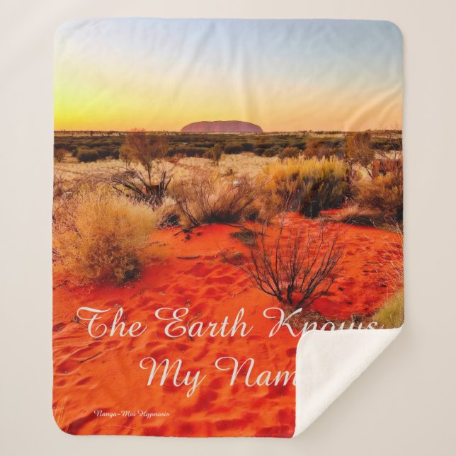 Couverture Sherpa Sacred Dessert Comfort Sherpa Blanket (Devant)