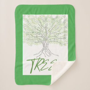 Couverture Sherpa Sagesse de l'arbre