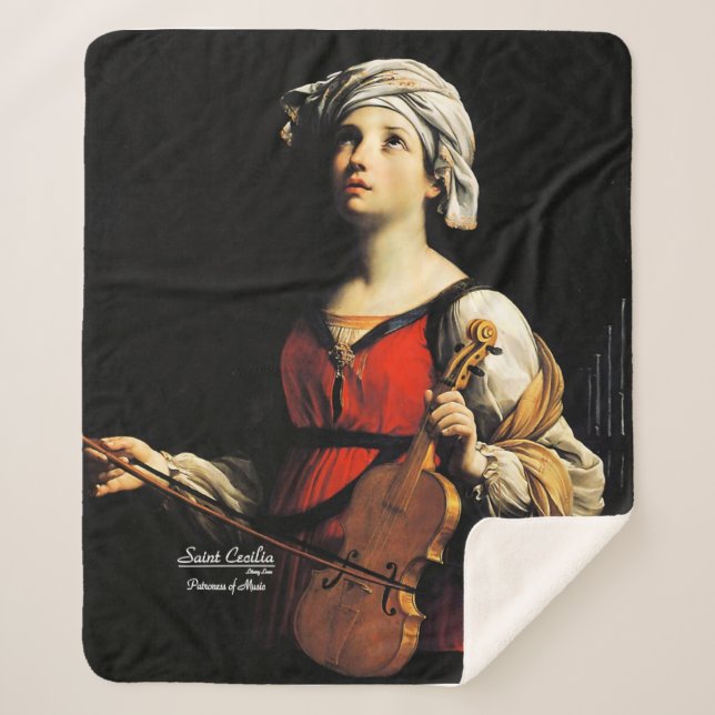 Couverture Sherpa Saint Cecilia Patroness de la musique (Devant)