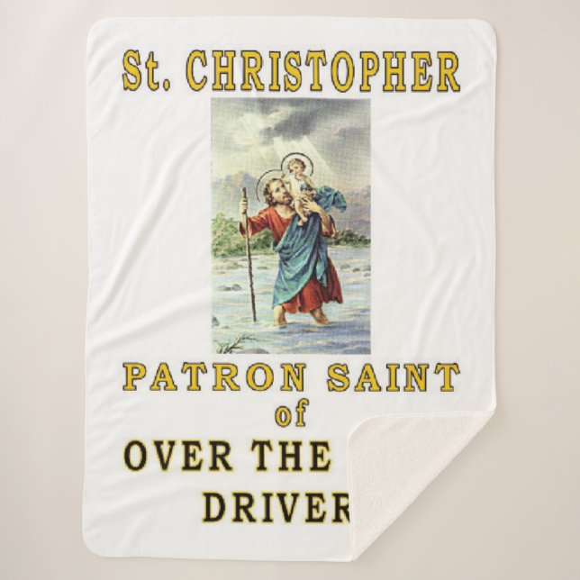 COUVERTURE SHERPA SAINT CHRISTOPHER (Devant)