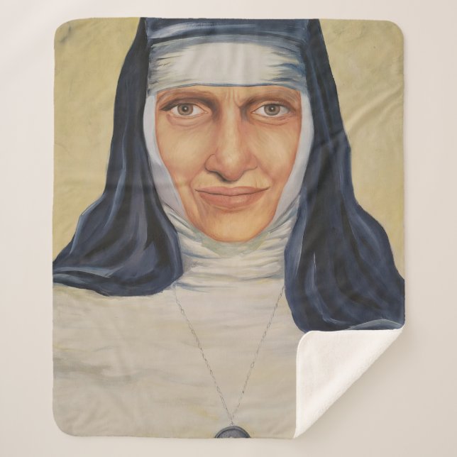 Couverture Sherpa Saint Dulce des pauvres (Devant)